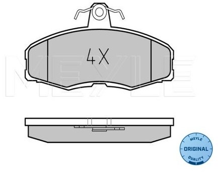 Wulf Gaertner Autoparts Zestaw klocków hamulcowych, hamulce tarczowe Wulf Gaertner Autoparts 025 208 6117