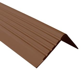 Quest Profil schodowy antypoślizgowy RS 1,5m brąz 730-RS-BRAZ-150