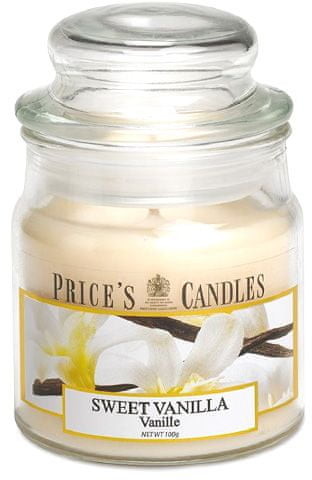 Price's Candles Prices Candles ŚWIECA MAŁY SŁOIK GOURMAND | SŁODKA WANILIA ŚWIECA MAŁY SŁOIK GOURMAND | SŁODKA WANILIA