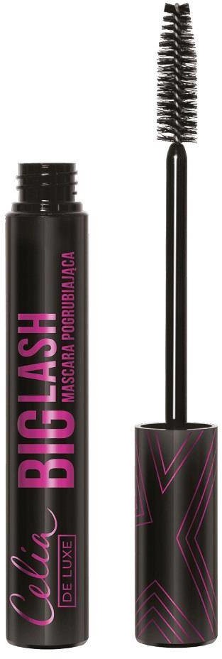 Celia De Luxe Big Lash Mascara wydłużająco-pogrubiający tusz do rzęs Black 11ml 103262-uniw