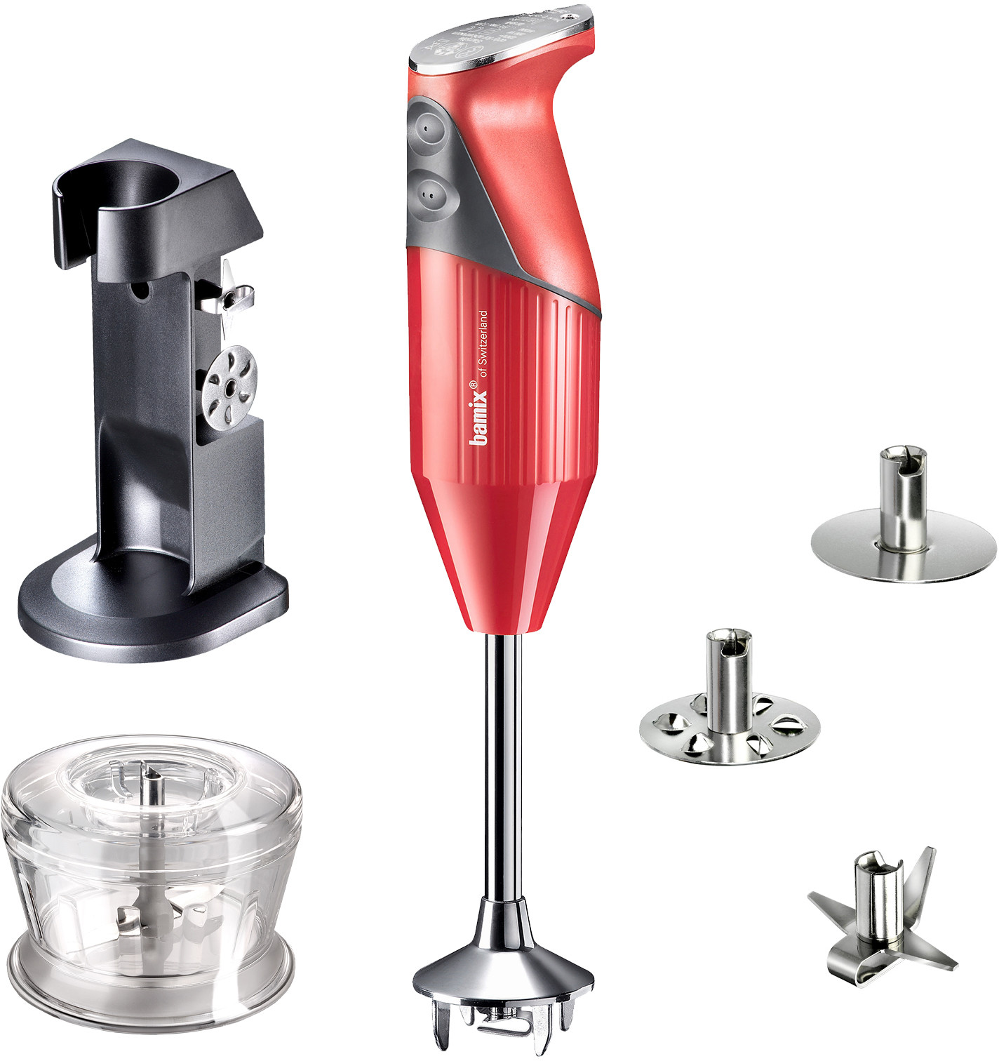 Bamix Deluxe BX1010023 Czerwony