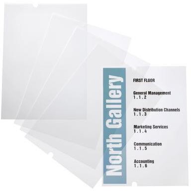 DURABLE Wkłady do stojaka CRYSTAL SIGN stand 4819