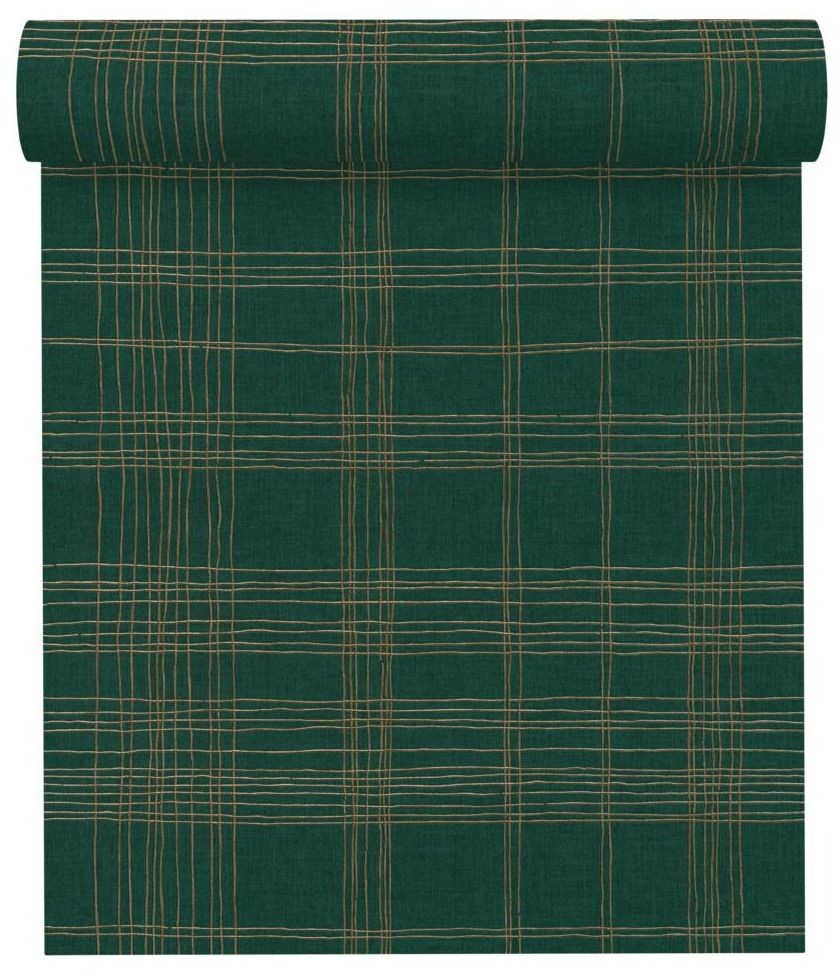 A.S. Creation Tapeta Metropolitan 379193 zielona winylowa na flizelinie