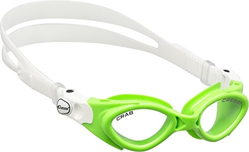 Cressi Kinder King Crab Premium okulary pływackie, zielony DE203167