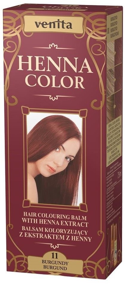 Venita Henna Color balsam koloryzujący z ekstraktem z henny 11 Burgund 75ml