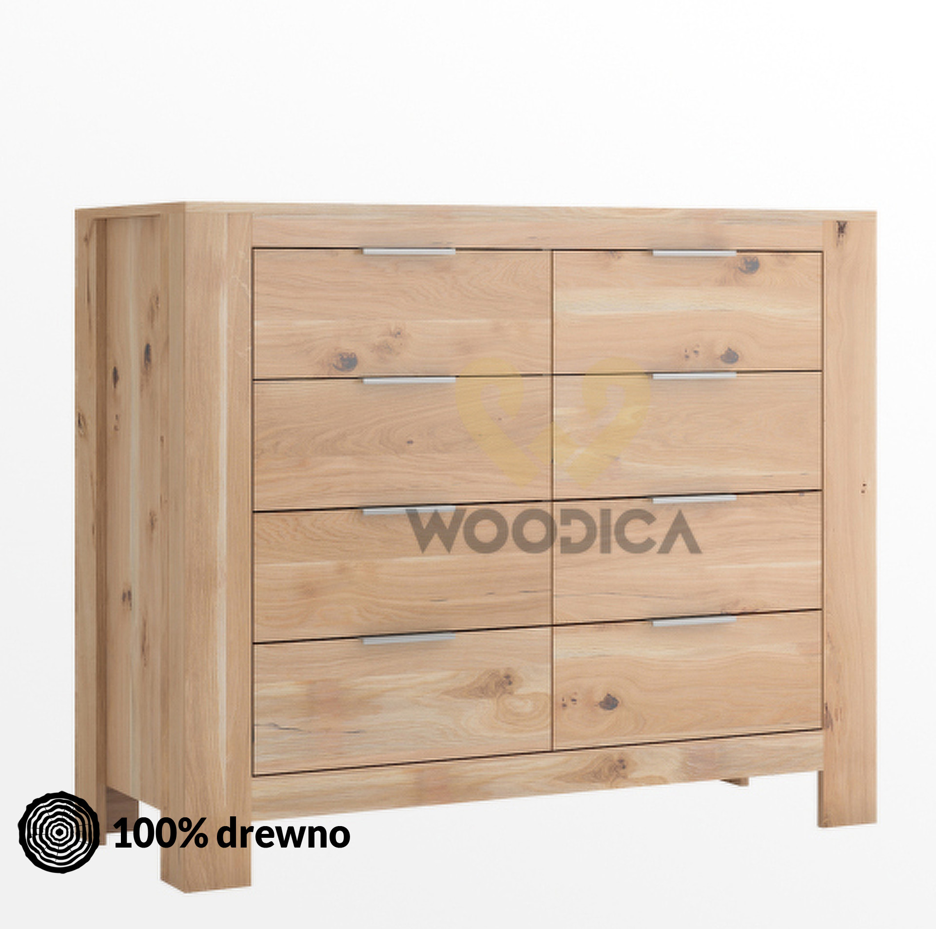 Woodica Komoda dębowa Vernalis 04 Verna/Kom/04 (Verna/Kom/01)