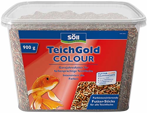 Söll soell GmbH do stawu-złoty Colour-Sticks  pełnoporcjowe dla wszystkich ryb stawowych  pływające staw Sticks, 7 l 18805