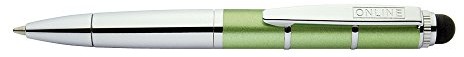 Online Schreibgeräte ONLINE 33657/3d  Piccolo Stylus długopis, metallic Green 33657/3D