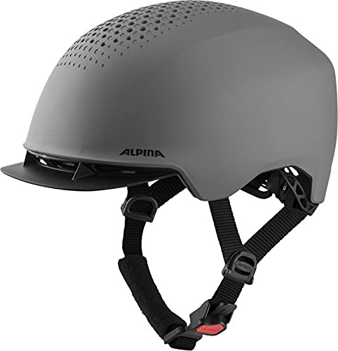 Alpina Unisex - Dorośli, IDOL Kask rowerowy, coffee-grey matt, 52-56 cm A9776131