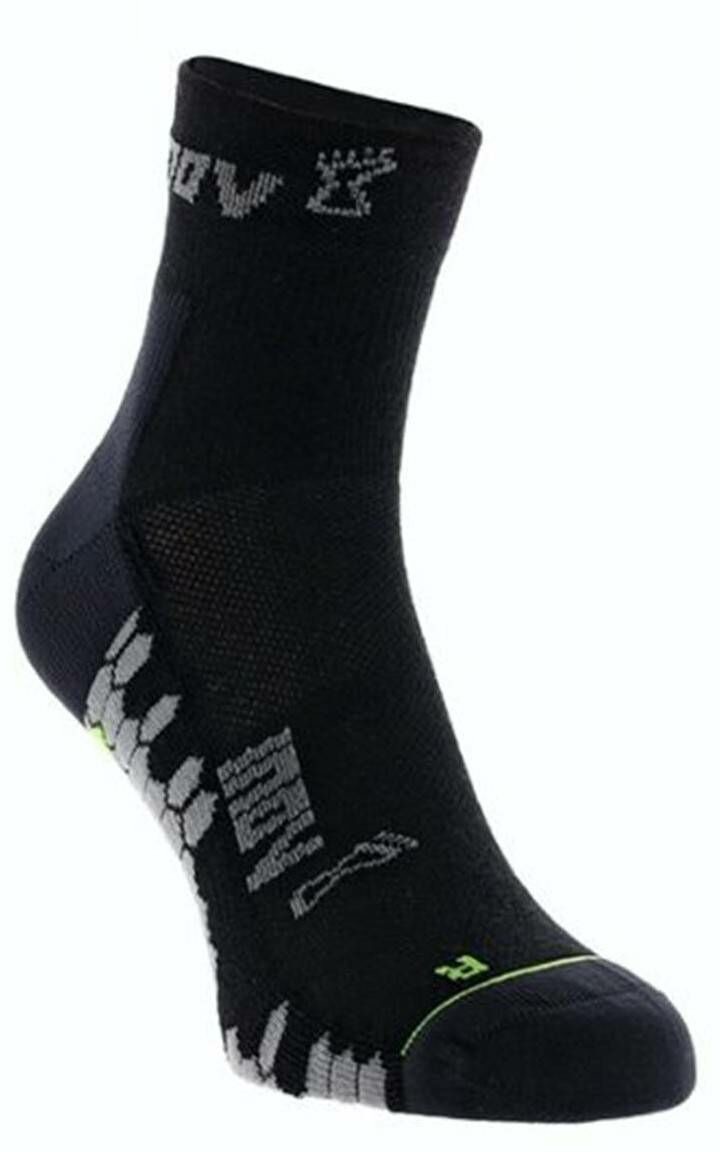 Inov-8 Skarpety 3 Season Outdoor Sock Mid. Czarno-szare. Dwupak. 2 pary 50541676678