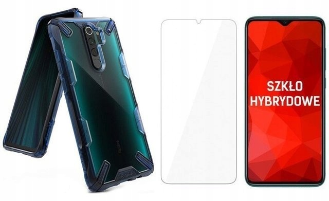 RINGKE Etui Do Xiaomi Redmi Note 8 Pro + Szkło