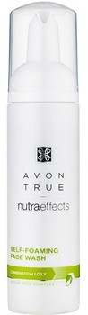 Avon True NutraEffects pianka oczyszczająca do skóry tłustej i mieszanej 150 ml