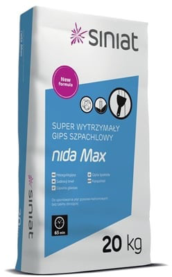 Siniat Gips szpachlowy Nida Max 5 kg