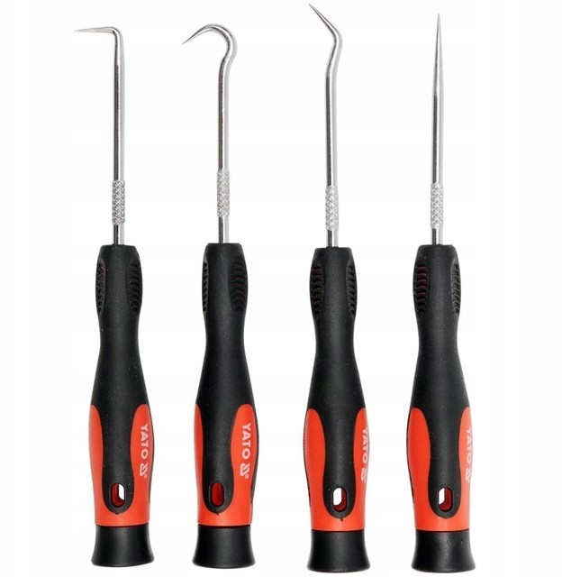 YATO Haczyki z rękojeścią YT-0843 kpl. 4 szt.