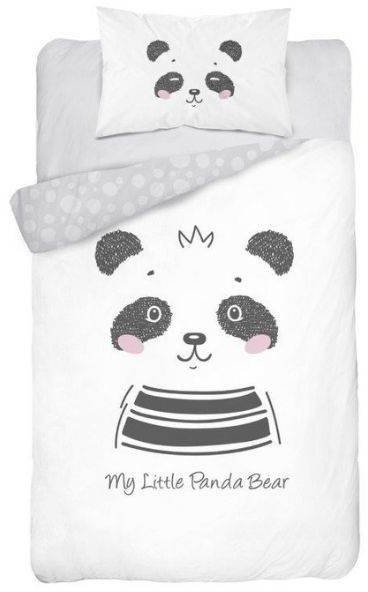 DL Pościel Dziecięca Bambusowa 100x135+40x60 Panda 3278B 3278B