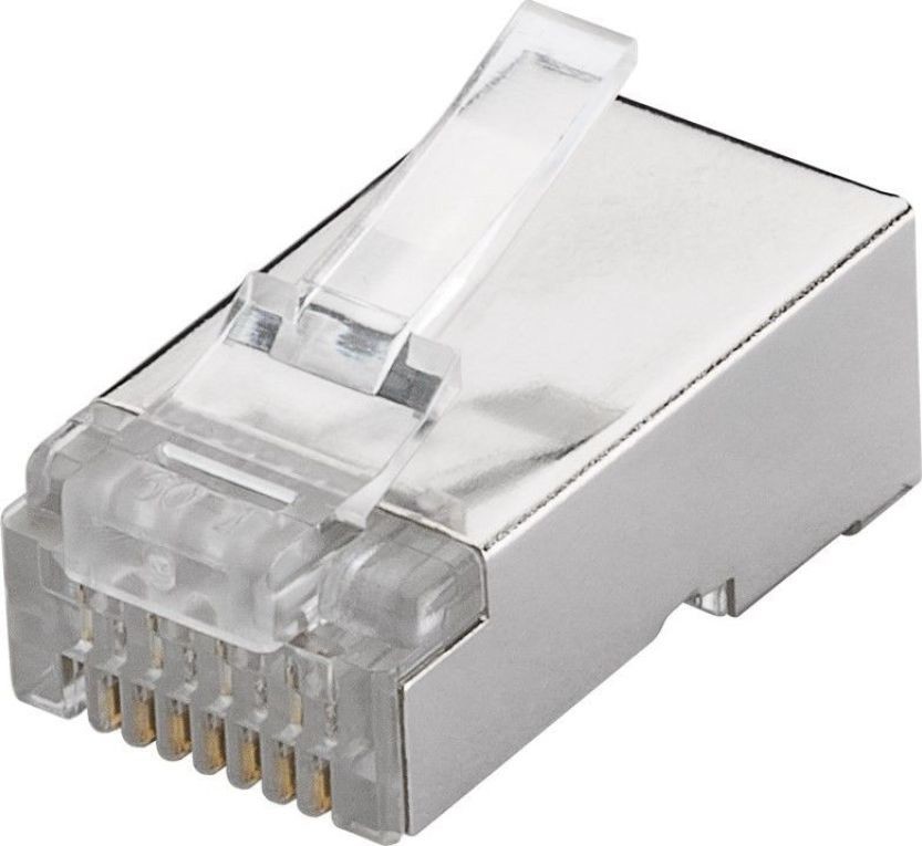 Goobay Wtyk teleinformatyczny RJ45 kat.6 STP 93829 10szt. 93829 93829