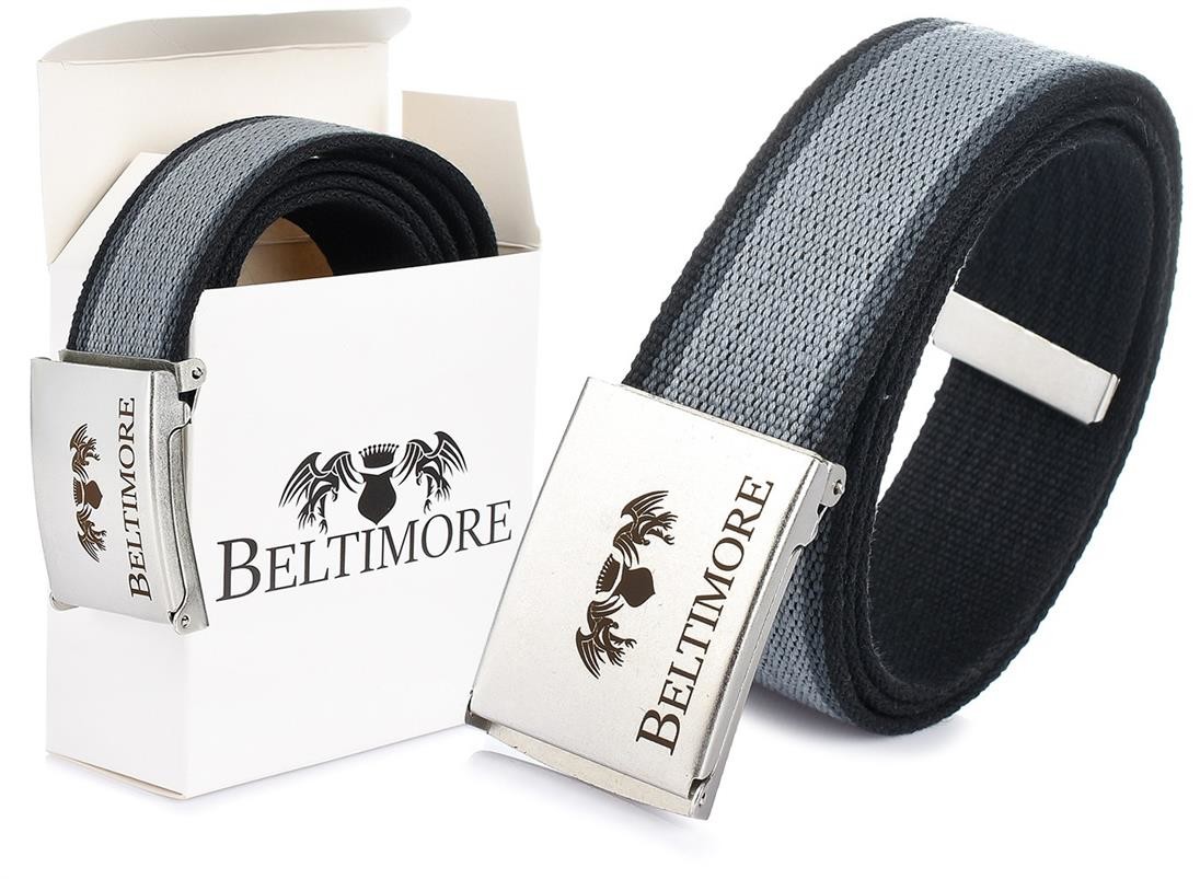 Beltimore Beltimore pasek parciany dwustronny premium parciak W31