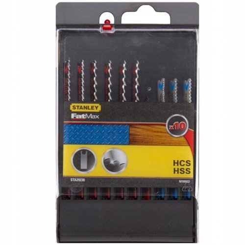 Stanley ZESTAW BRZESZCZOTÓW 10 SZT TYP U STA29230 STA29230-XJ