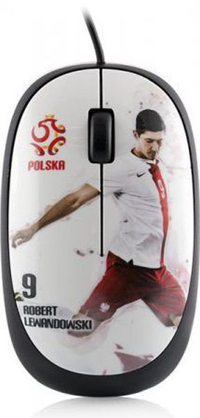 ModeCom LM-09 Robert Lewandowski biała (M-LC-LM09-PL-RL)