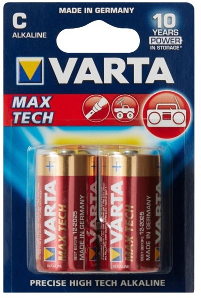 Varta Baterie Max Tech C 2 szt.