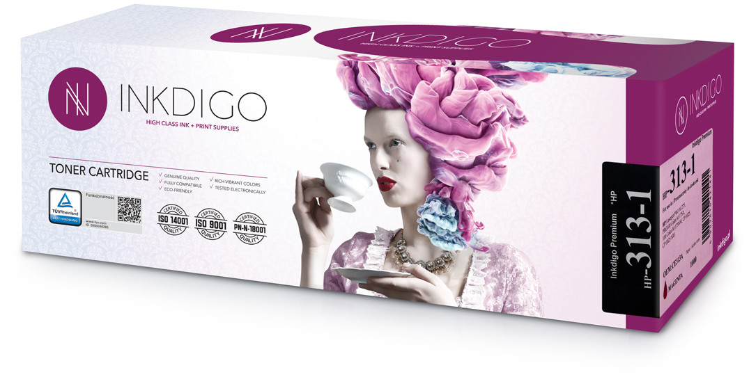 Inkdigo Toner Zamiennik INKDIGO HP CE 313A Magenta HP-313-1