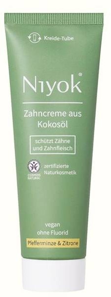 Niyok Pasta do zębów z bio-olejem kokosowym MIĘTA + CYTRYNA 247/5000