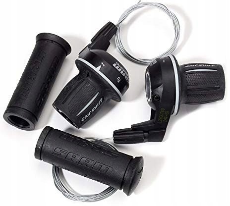 Manetki Grip Shift Sram Mrx Comp 3x6 + Chwyty