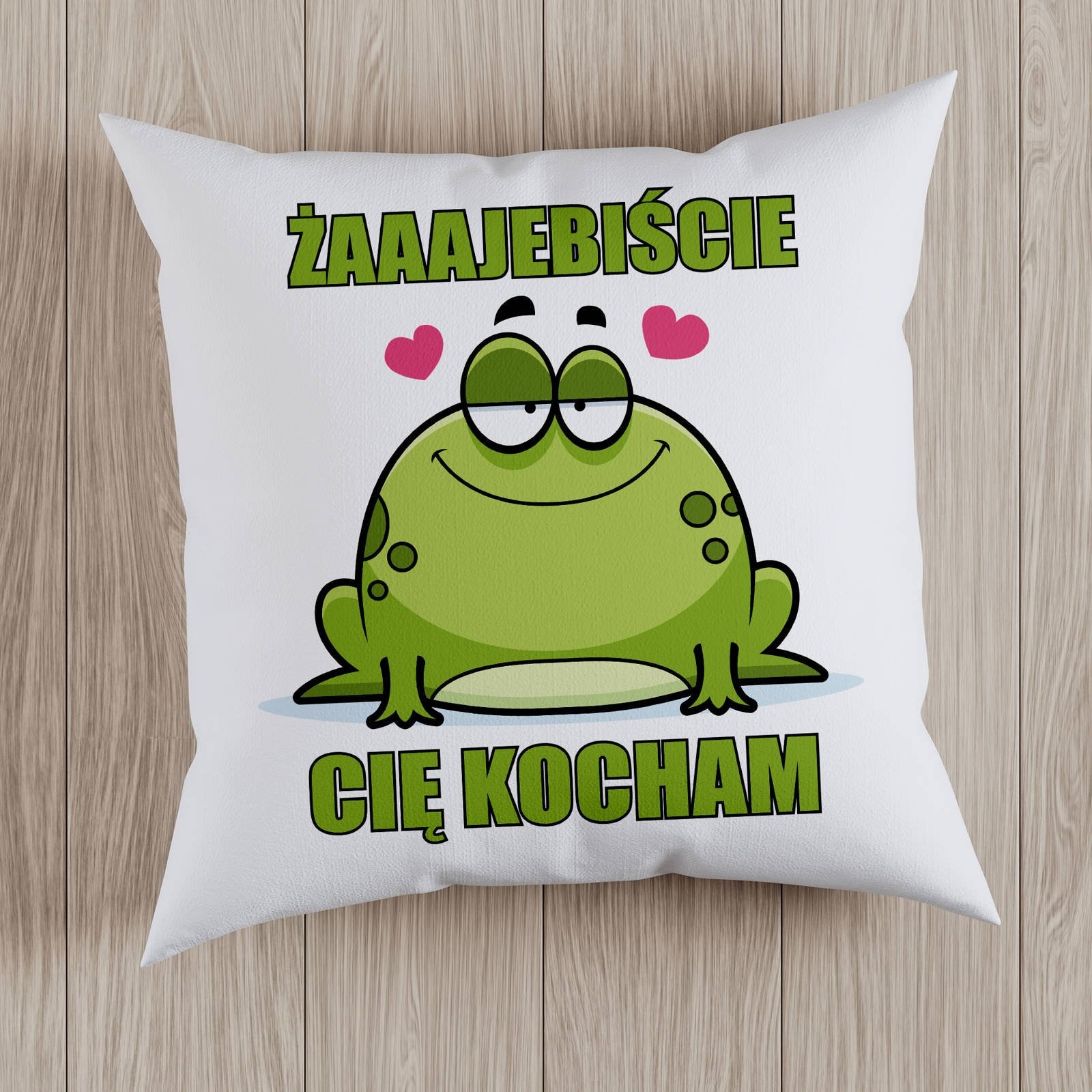 Poczpol Żaaajebiście cię kocham - poduszka 41921-uniw