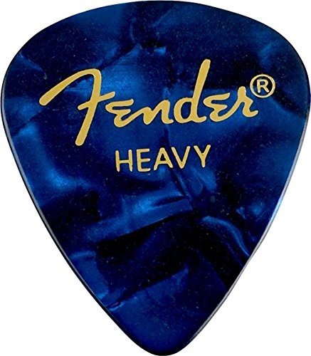 Fender 098  0351  902 351 Shape Premium chorągiewek, Heavy, Blue Moto, 12 Count 0980351902