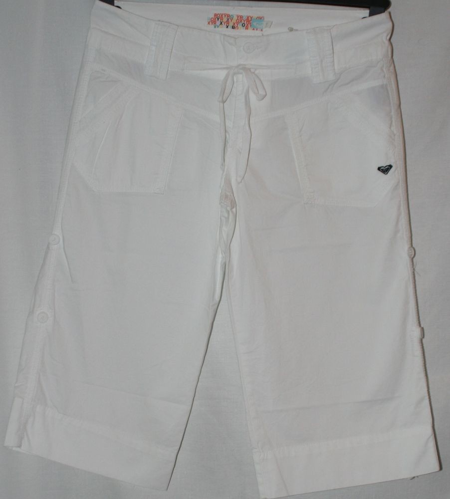 Roxy 3/4 spodnie damskie White