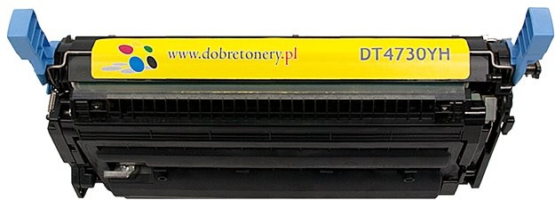 DobreTonery.PL Toner zamiennik DT4730YH do HP Color LaserJet 4730 CM4730 pasuje zamiast HP Q6462A 644A Yellow 12000 stron DT4730YH