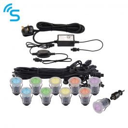 Zdjęcia - Naświetlacz LED / lampa zewnętrzna Endon Zestaw 10 lamp IKONPRO RGB RGB IP67 91961 - Saxby ⚡ Zamów tel ☎ 533-810-03