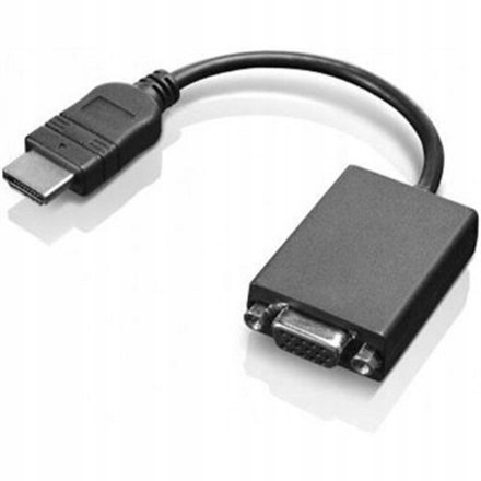 Lenv Hdmi T Vga 0.2 M, Black, Adapter