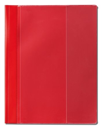 Herlitz 10902138 skoroszyt A4 Combi czerwony, PCW opakowanie 5 szt 10902138