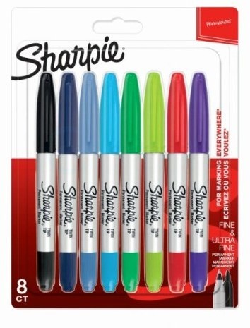 Sharpie zakreślacz Mix klolorów 8 szt.nowość 2,7 mm 2110121 PROMOCJA! 2110121