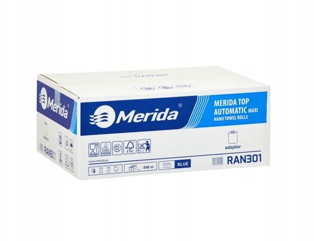 Merida Top Ręczniki Papierowe W Rolach Niebieskie
