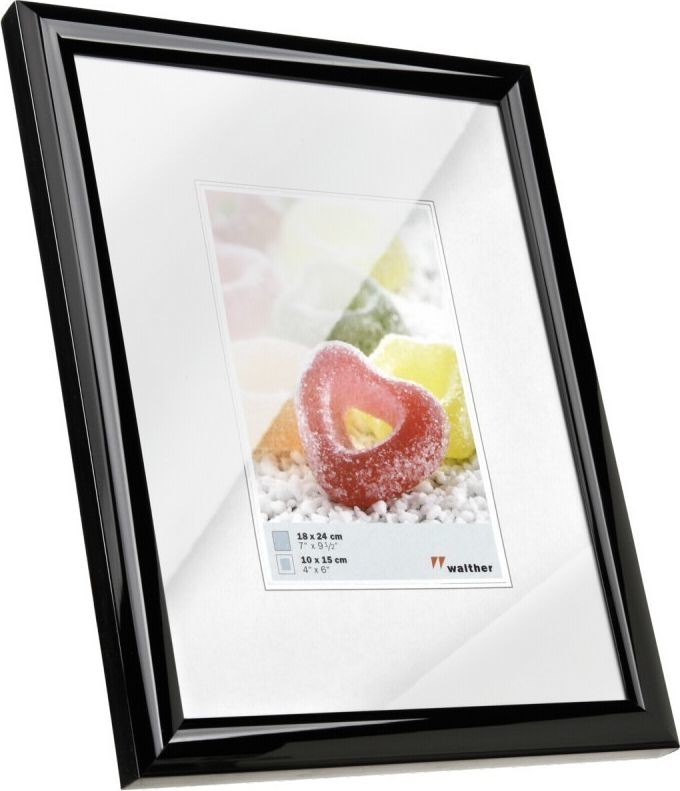 Walther Trendstyle black 18x24 plastic frame KP824B - KP824B