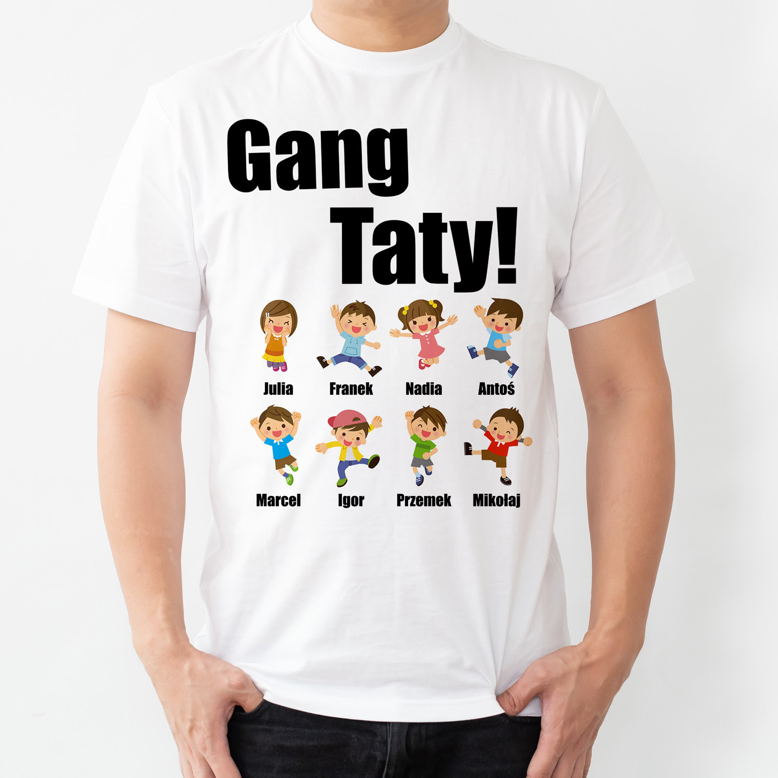Poczpol Gang taty - koszulka męska 43293-A