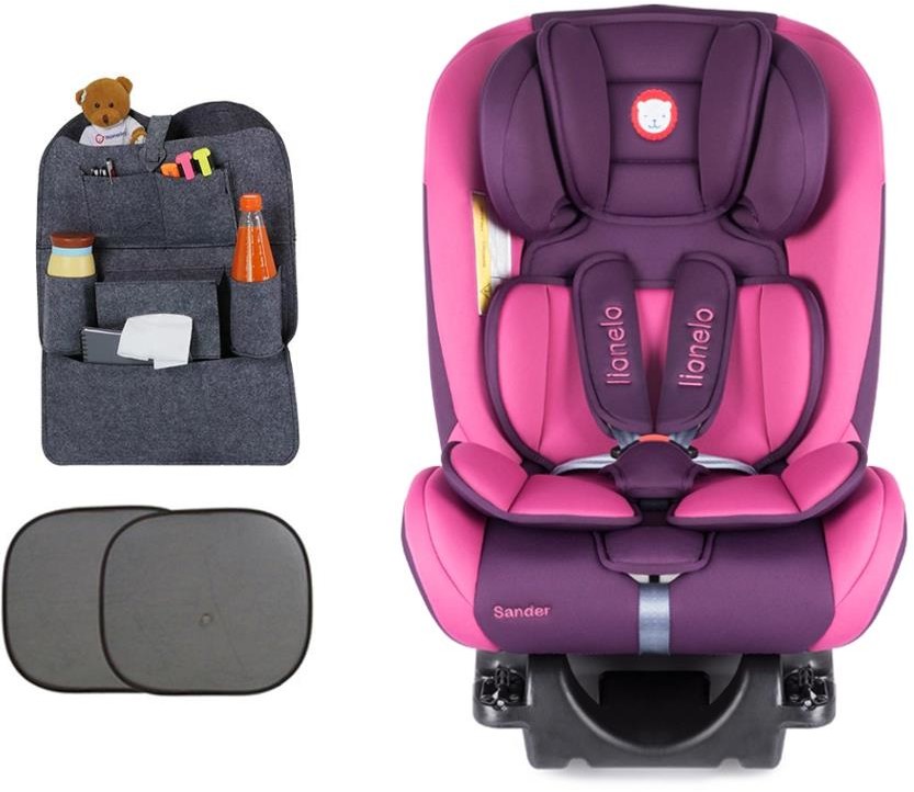 LIONELO Sander isofix Violet 0-36kg