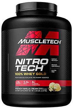Whey MUSCLE TECH MUSCLE TECH Nitro Tech 100% Gold - 2270g