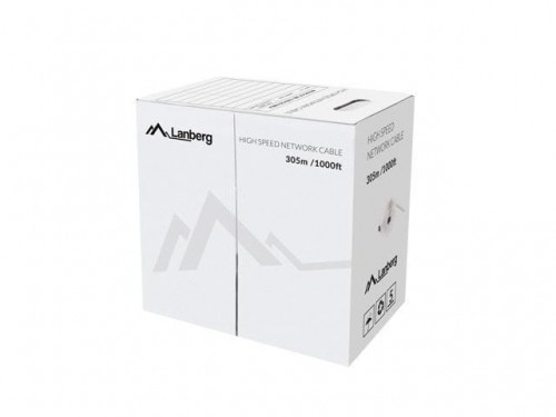 LANBERG Wewnętrzny kabel LAN skrętka UTP CAT.5E LCU5-12CU-0305-S AUTORYZOWANY DYSTRUBUTOR LCU5-12CU-0305-S