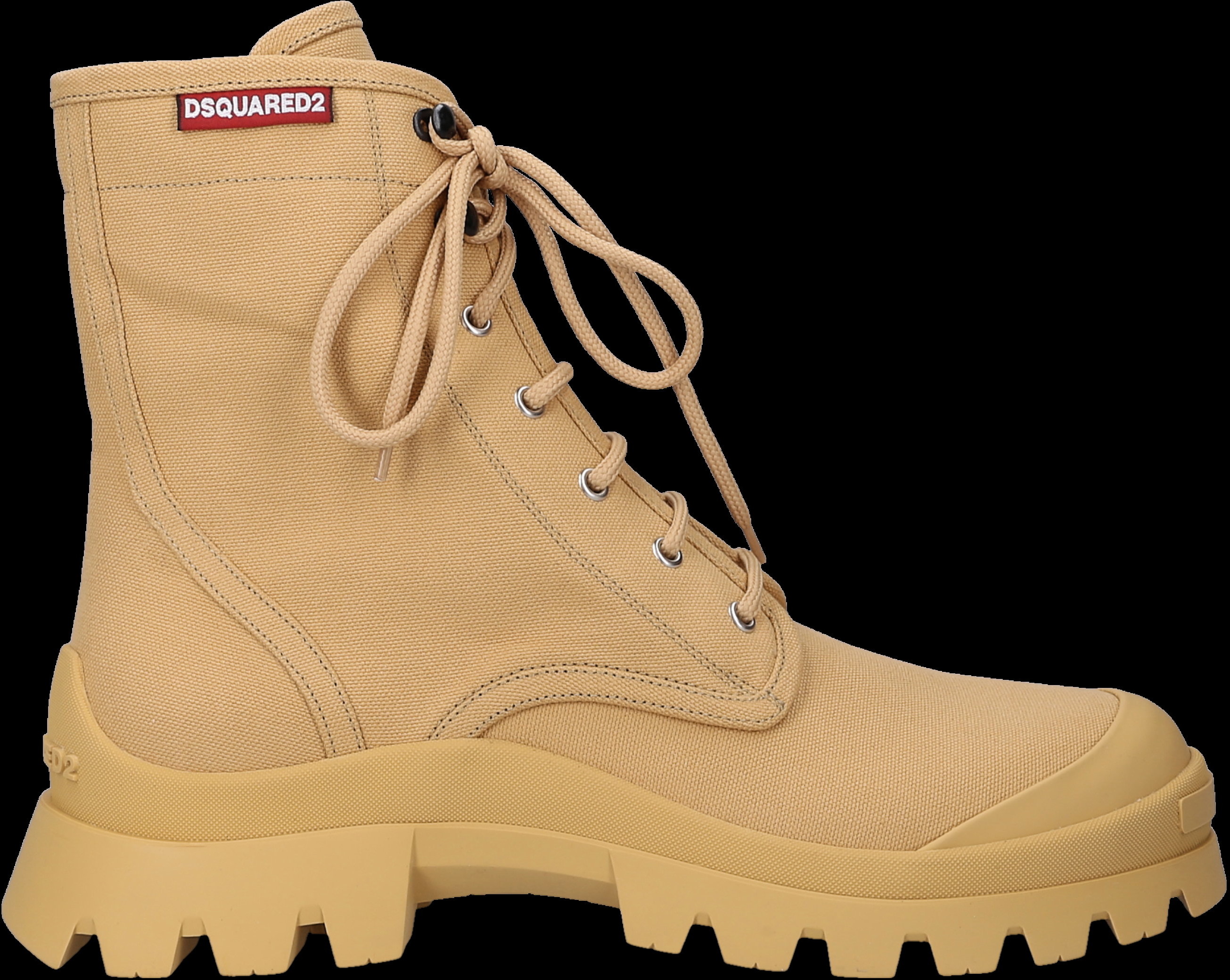 Dsquared2 Dsquared2 Buty wiązane TANK COMBAT płótno