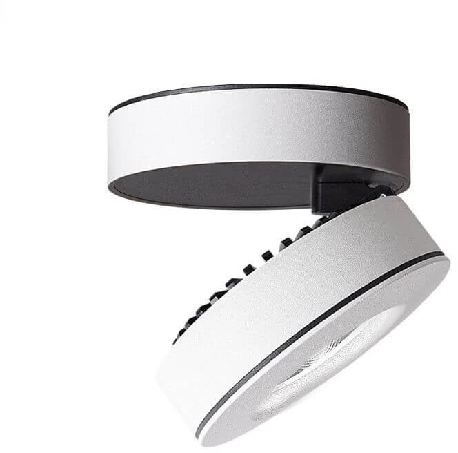 Abigali LAMPA sufitowa ALIDOR ONLB12WW-0100-24ST Abigali okrągła OPRAWA metalowa LD 12W 3000K downlight biały ONLB12WW-0100-24ST