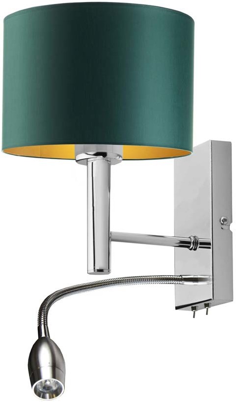 LYSNE Kinkiet na ścianę do biura FLORYDA GOLD 14569/44