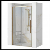 Rea K6547 Solar L.Gold Drzwi prysznicowe transparent 1000x1950