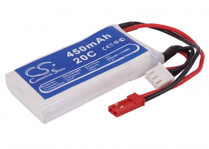 Cameron Sino 450mAh 3.33Wh Li-Polymer 7.4V 2S 20C Cameron Sino)