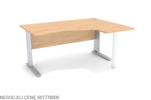 WUTEH S.A. Biurko biurowe Komo KM-14 (160x120x73,5cm) 1271