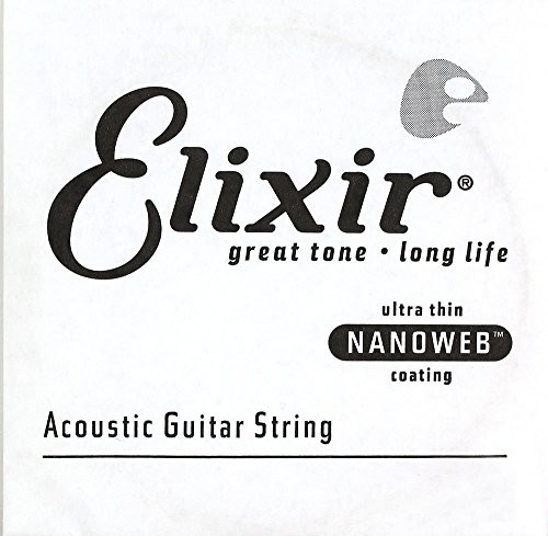 Elixir Struny akustyczny fosforowy brąz sznur do gitary powłoka NANOWEB.030 14130