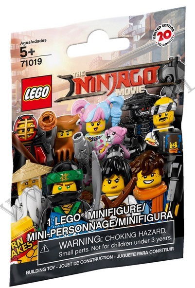 Lego Klocki - Minifigurki NINJAGO FILM 71019