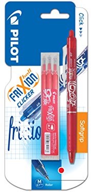 Pilot Pen Pilot FriXion Ball pokrowiec ochronny z żelowym, waermeempfindlich średnich koronka, czerwony 3131910212195
